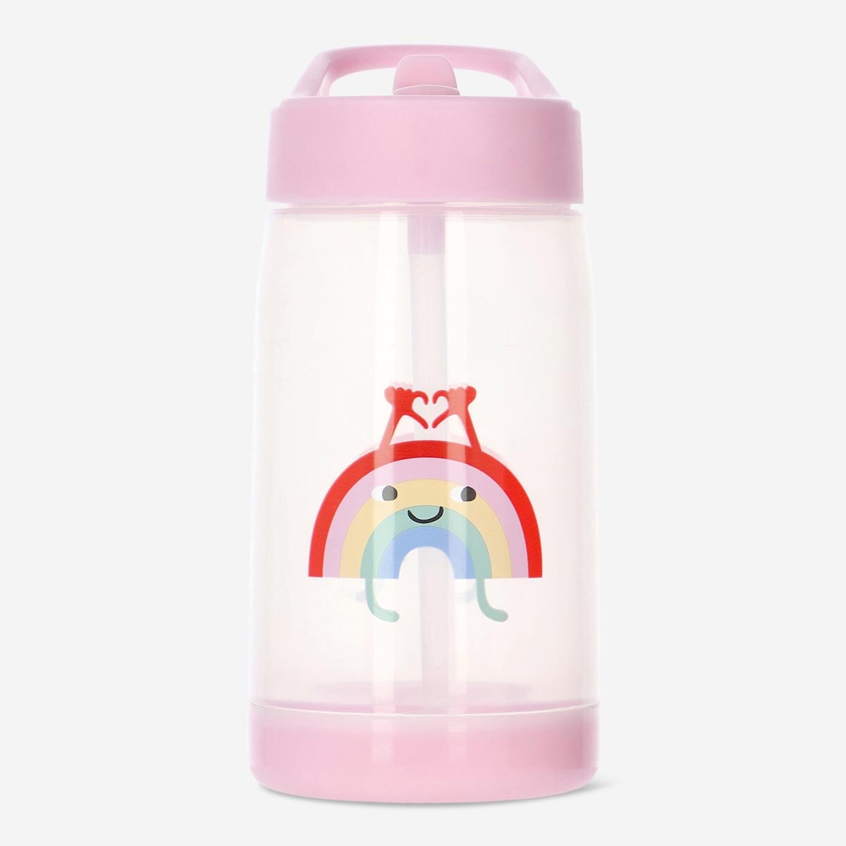 Pink drinking bottle. 420 ml
